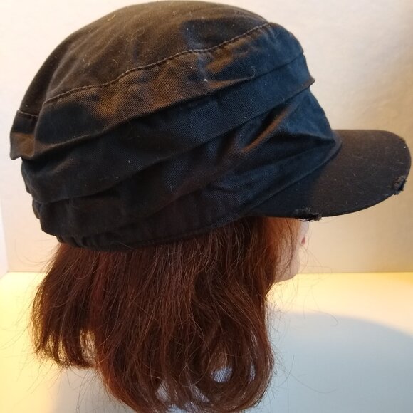 black Volcom genuine twill and grace cadet cap - Picture 4 of 5